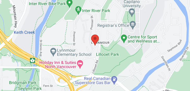 map of 971 OLD LILLOOET ROAD